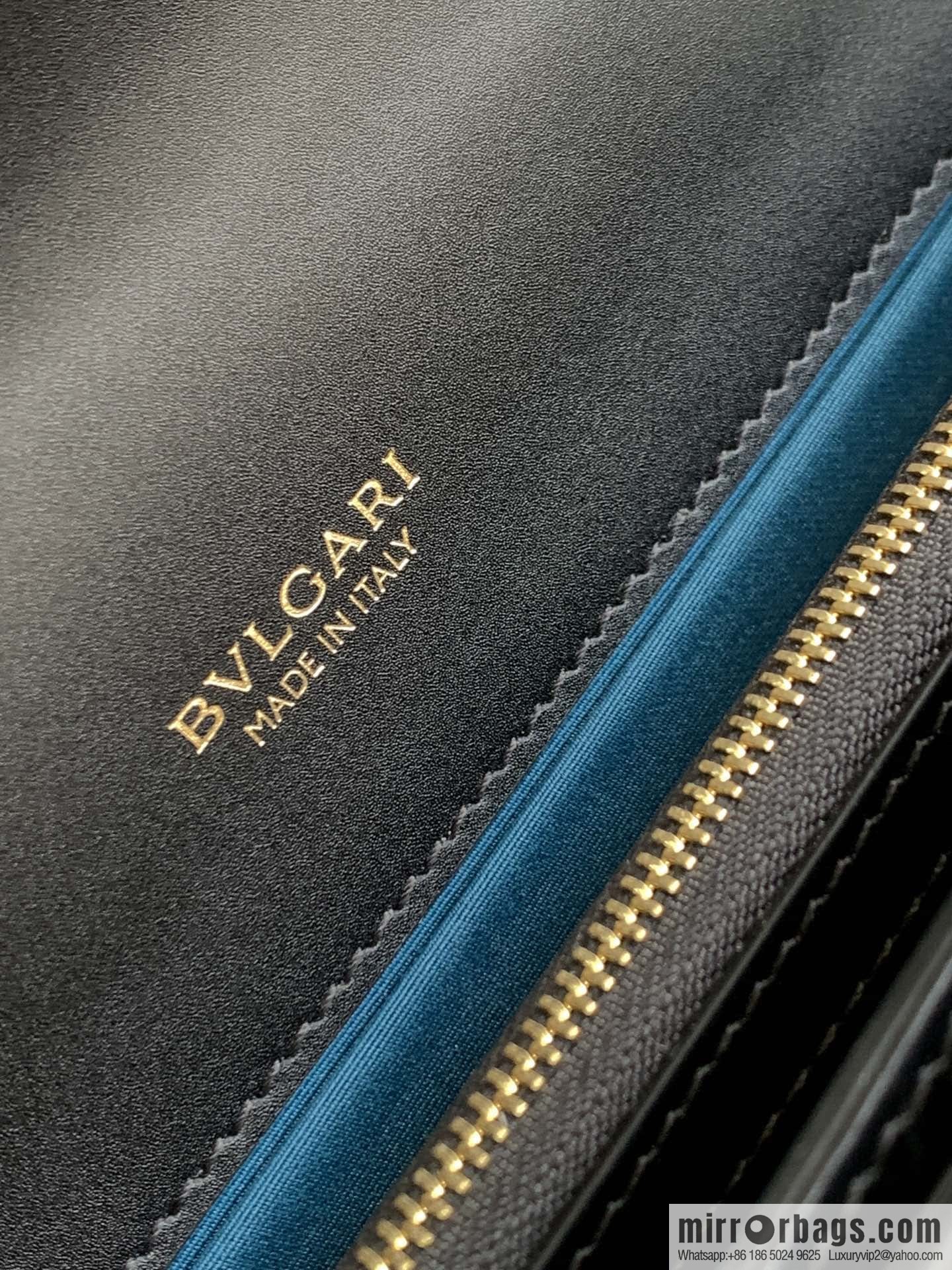 BVLGARI Bulgari crossbody bag 290323 charm black 25CM