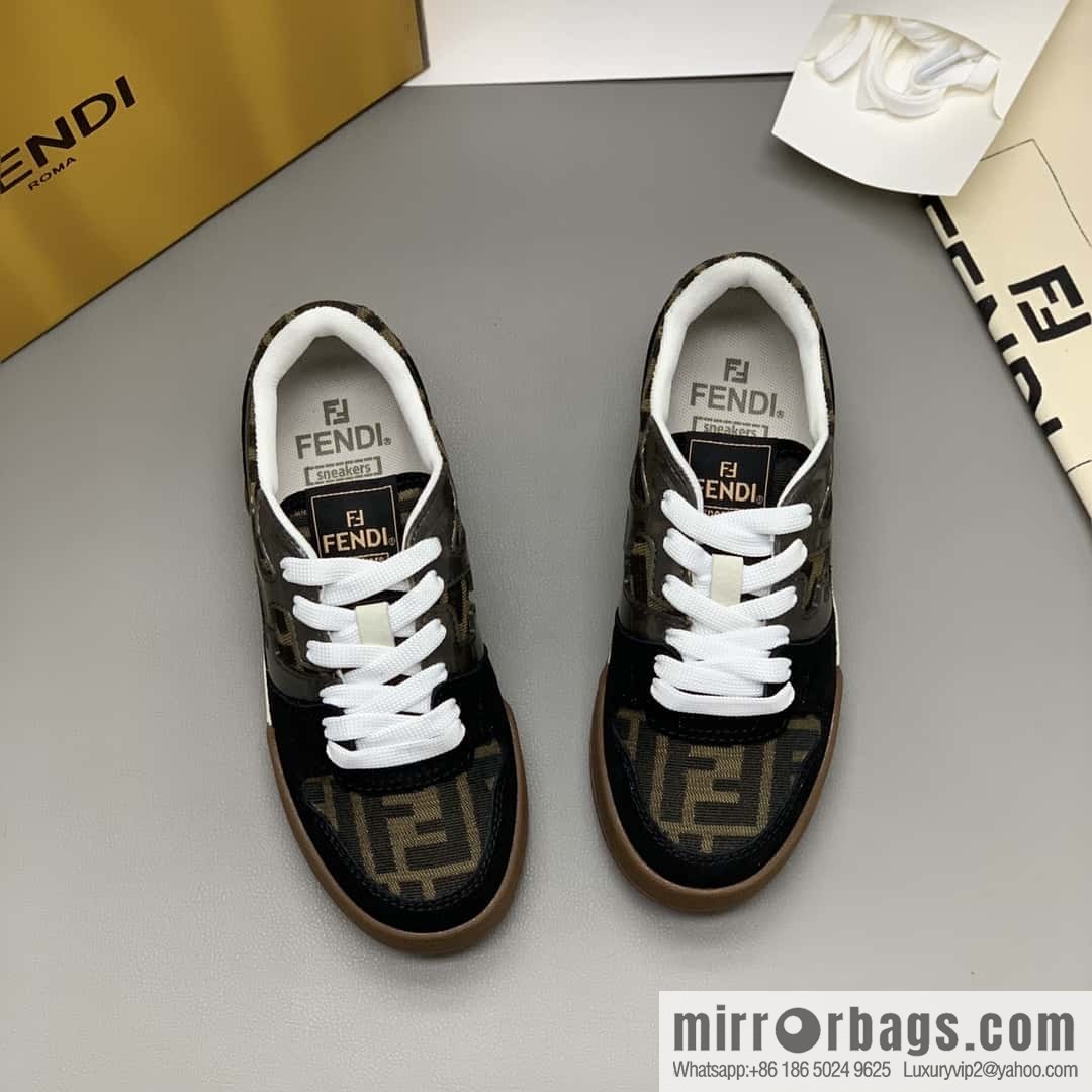 FENDI couple retro sneakers