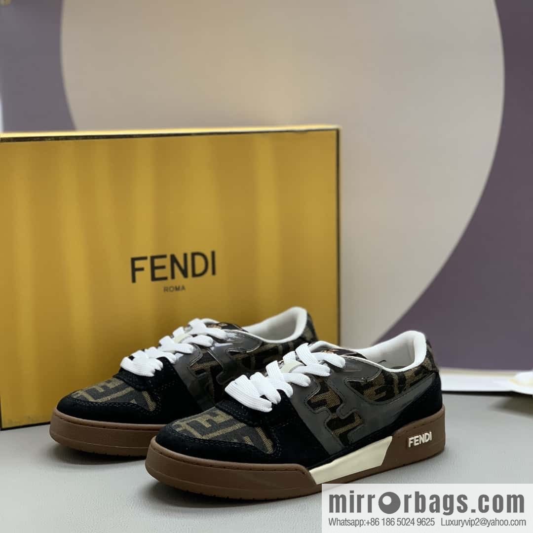 FENDI couple retro sneakers