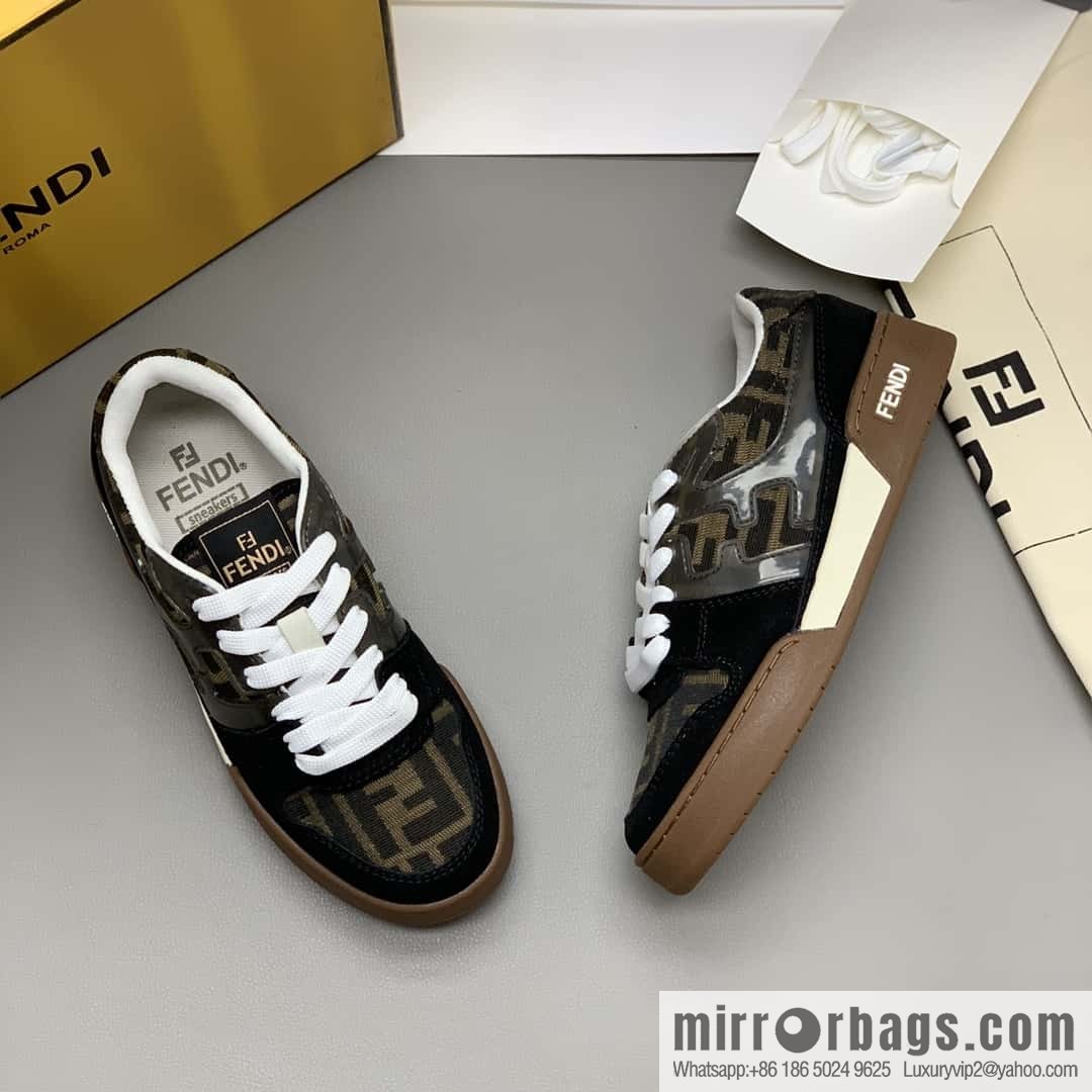 FENDI couple retro sneakers