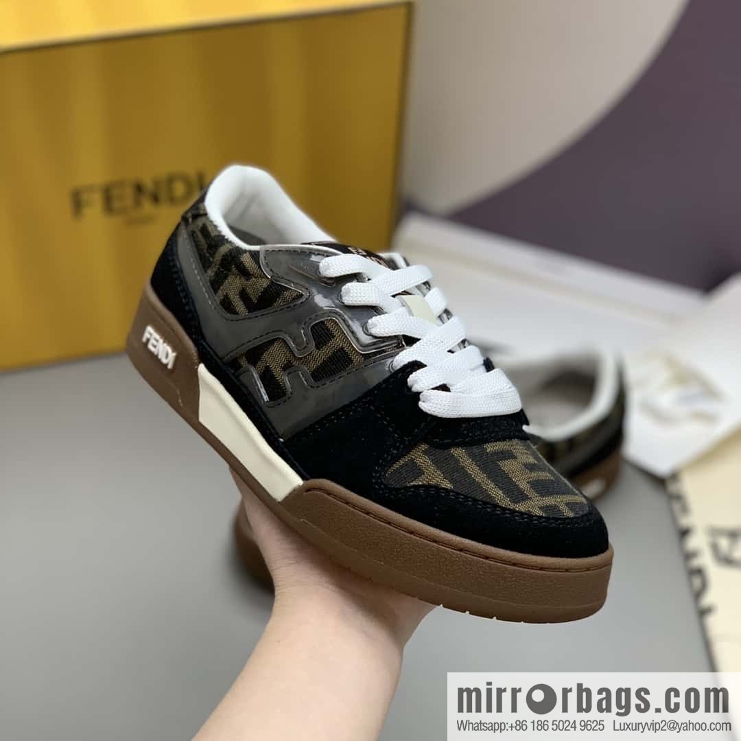 FENDI couple retro sneakers