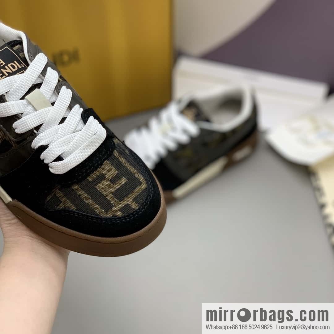 FENDI couple retro sneakers