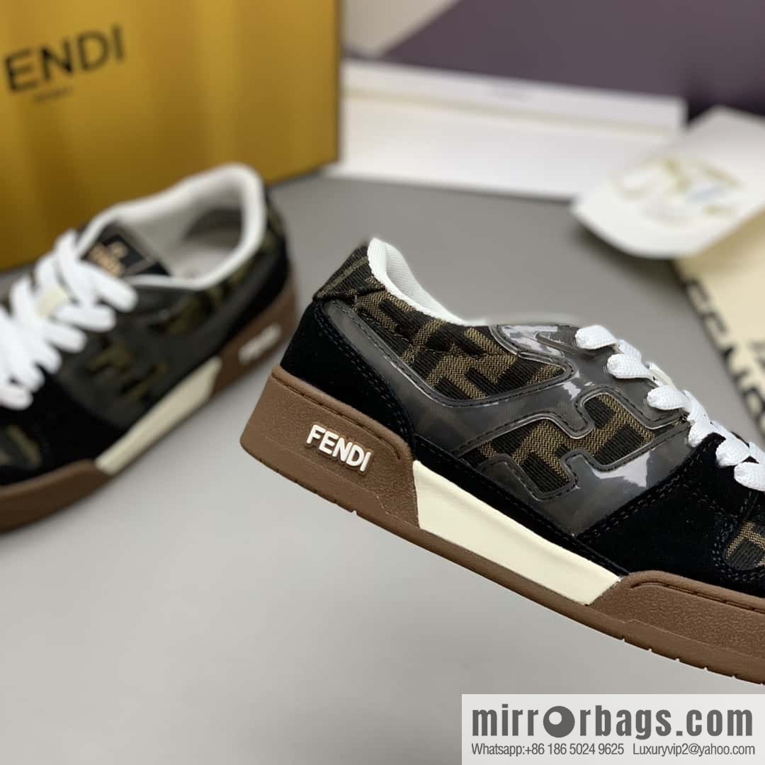 FENDI couple retro sneakers
