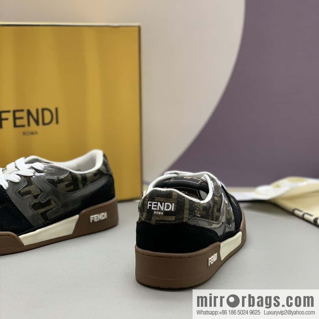FENDI couple retro sneakers