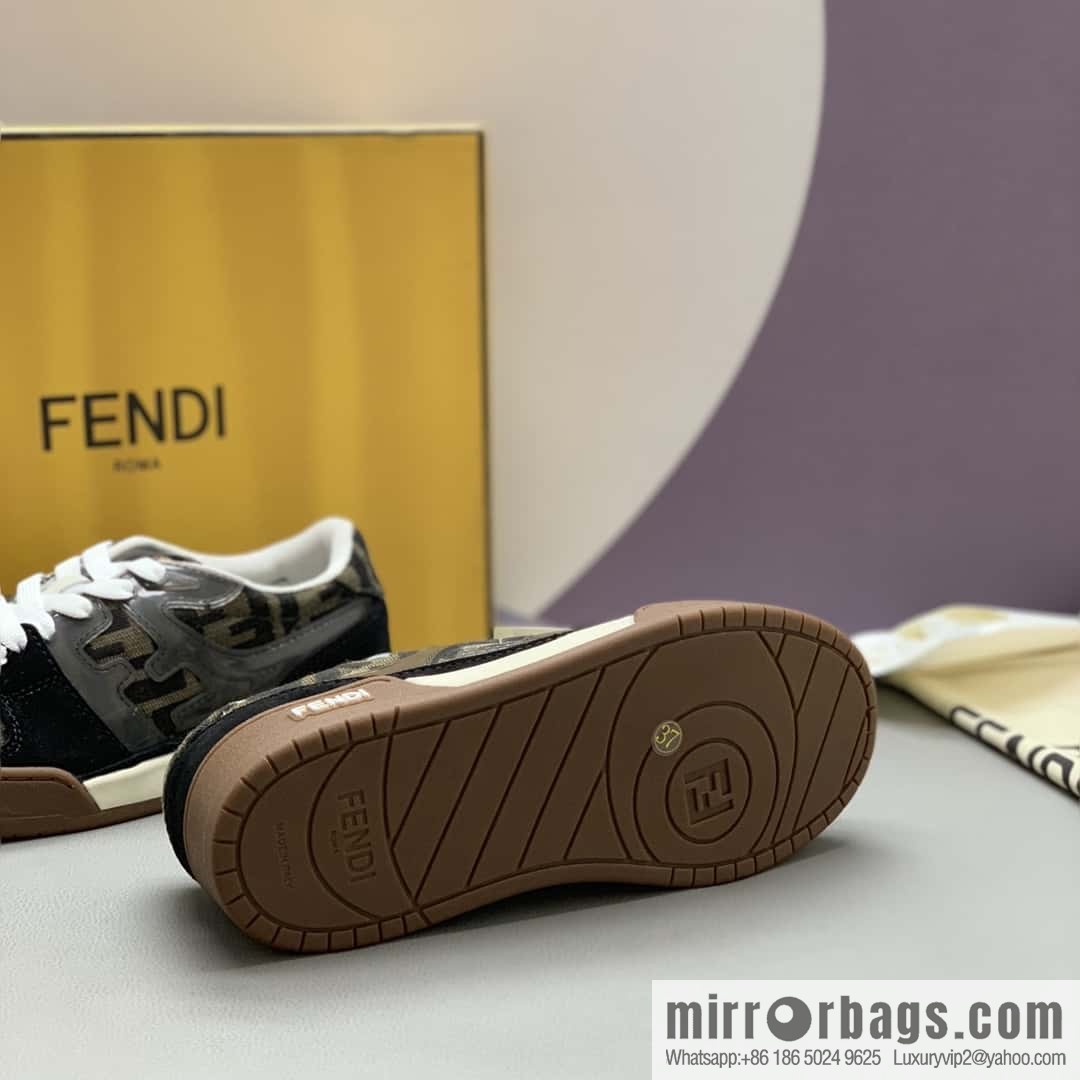 FENDI couple retro sneakers
