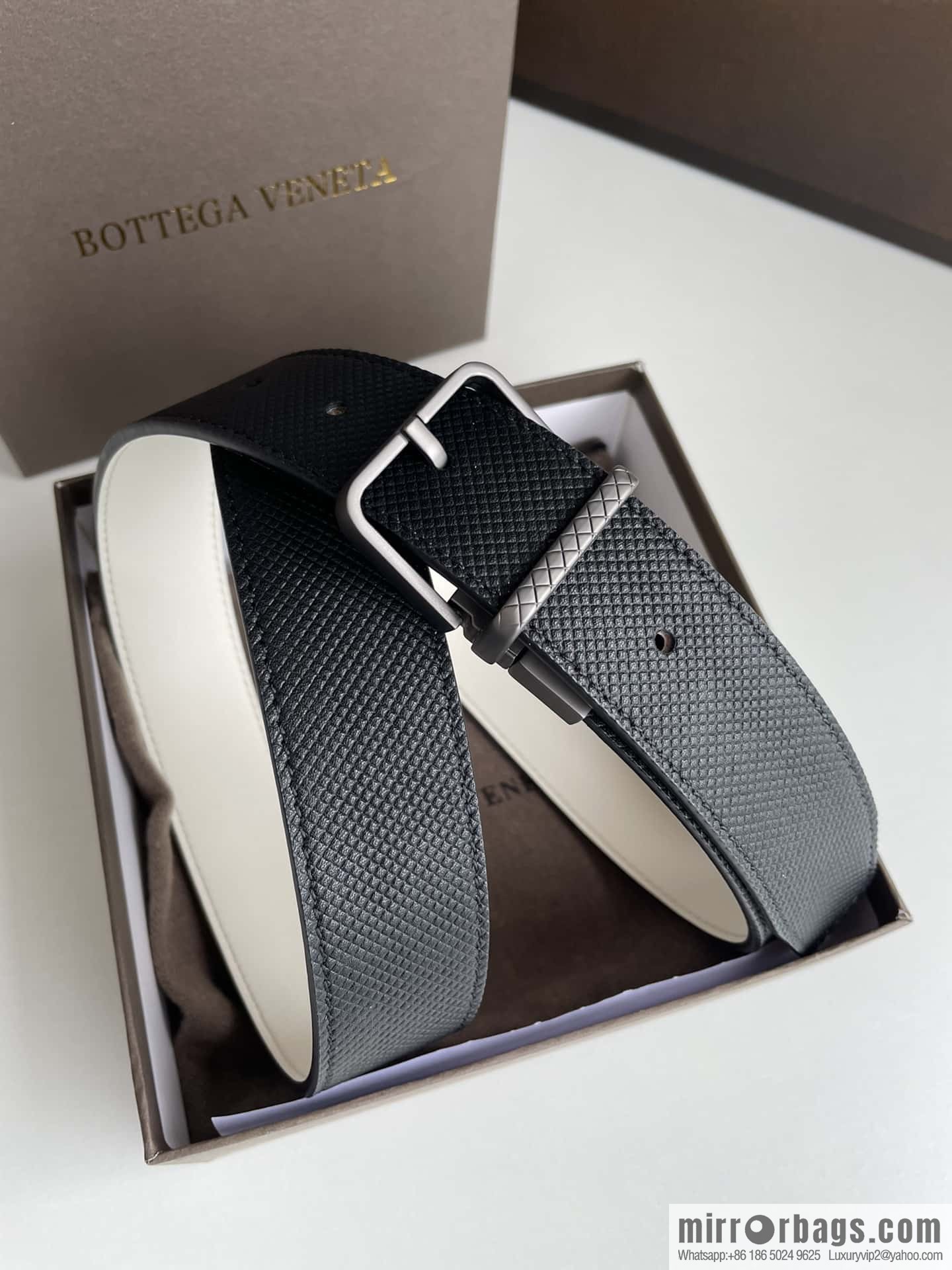 Bottega. Venta High Recognition Men's Woven Belt 3.5cm