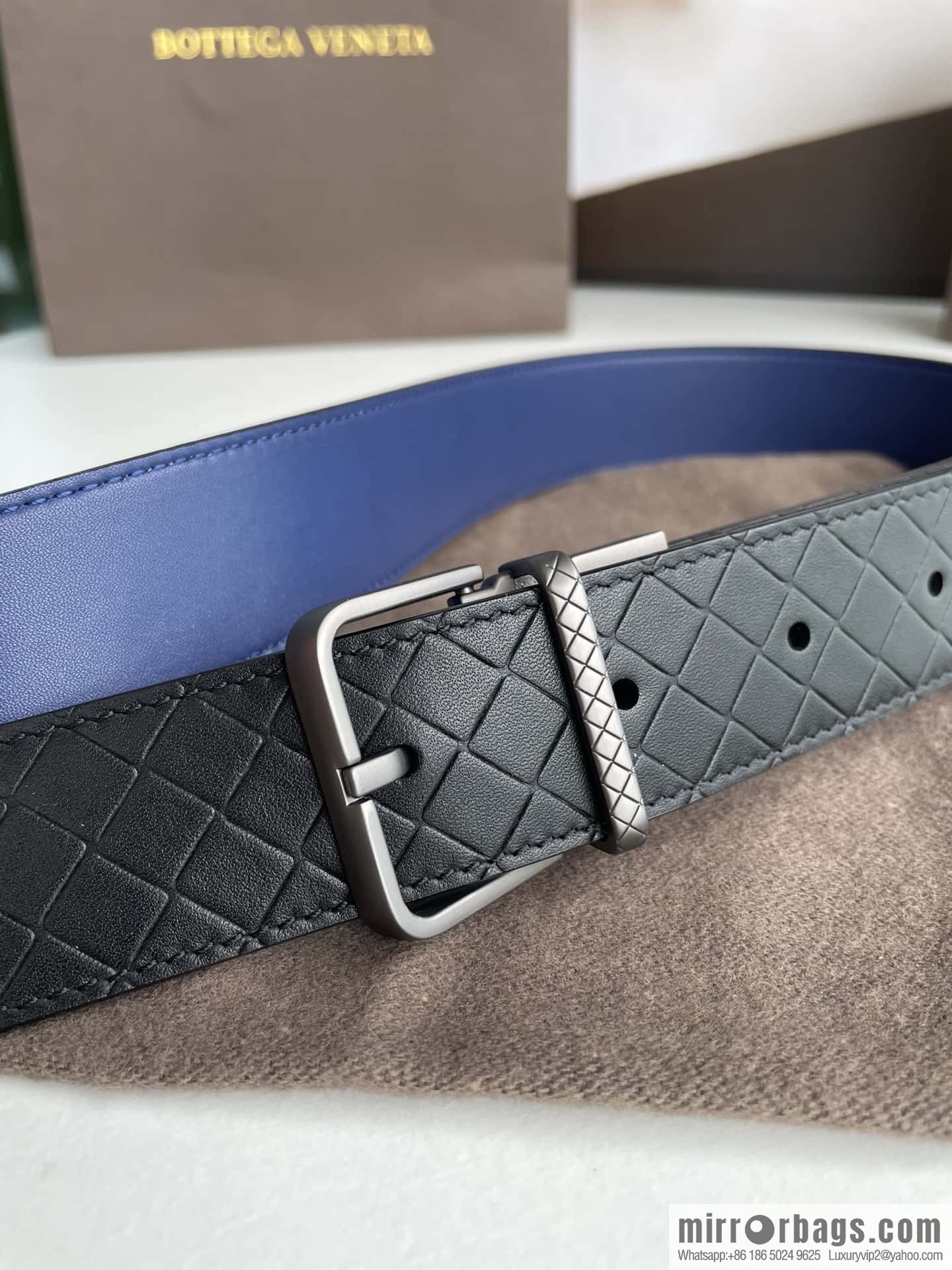 Bottega. Venta High Recognition Men's Woven Belt 3.5cm