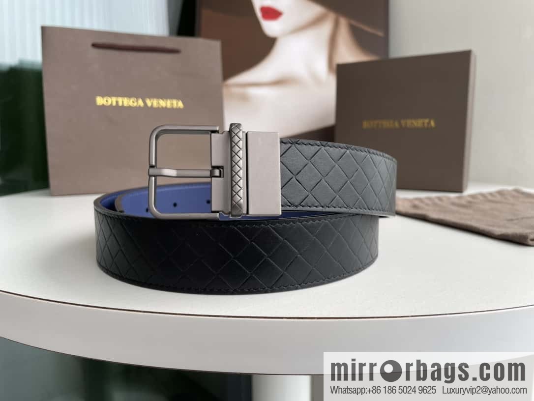 Bottega. Venta High Recognition Men's Woven Belt 3.5cm