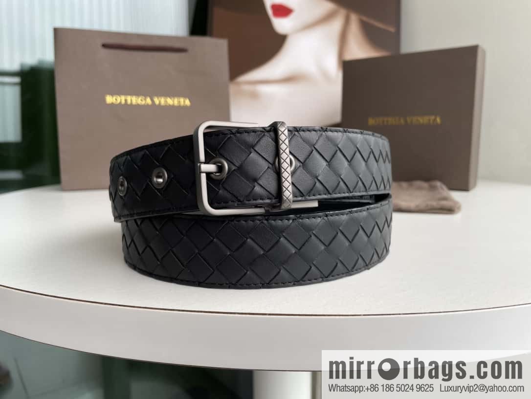Bottega. Venta High Recognition Men's Woven Belt 3.5cm