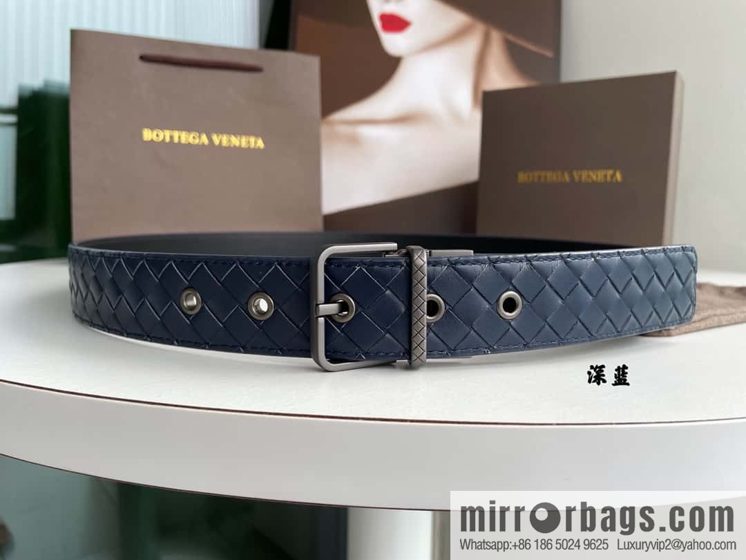 Bottega. Venta High Recognition Men's Woven Belt 3.5cm
