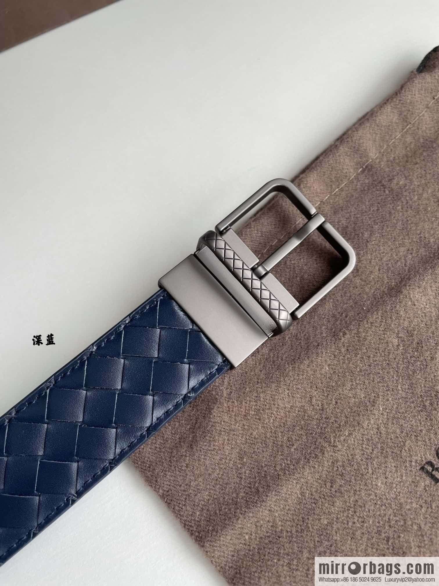 Bottega. Venta High Recognition Men's Woven Belt 3.5cm