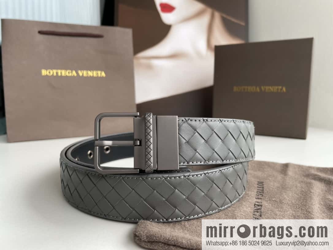 Bottega. Venta High Recognition Men's Woven Belt 3.5cm