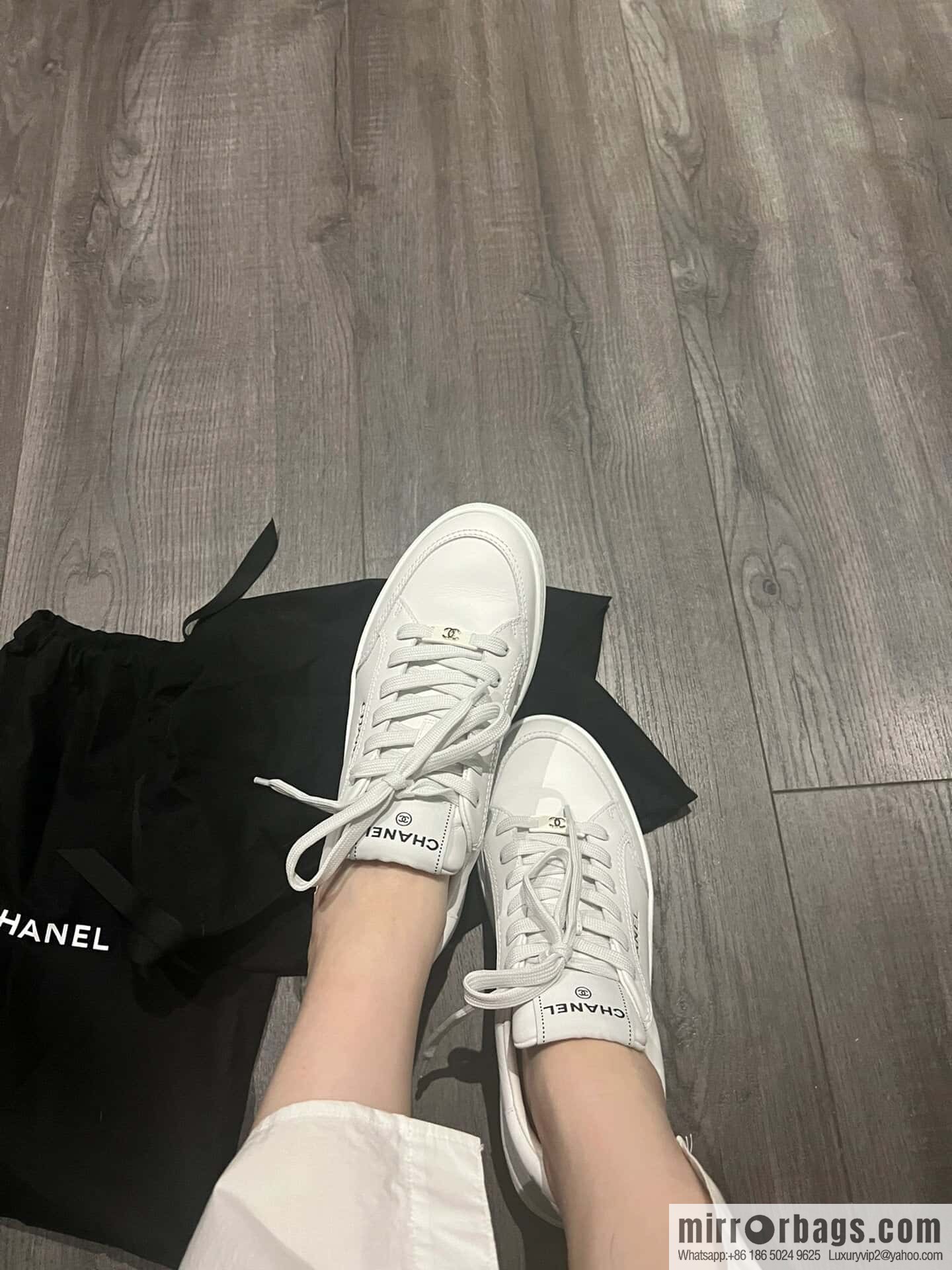 CHANEL Xiaoxiang bronzing casual sports little white shoes G45080