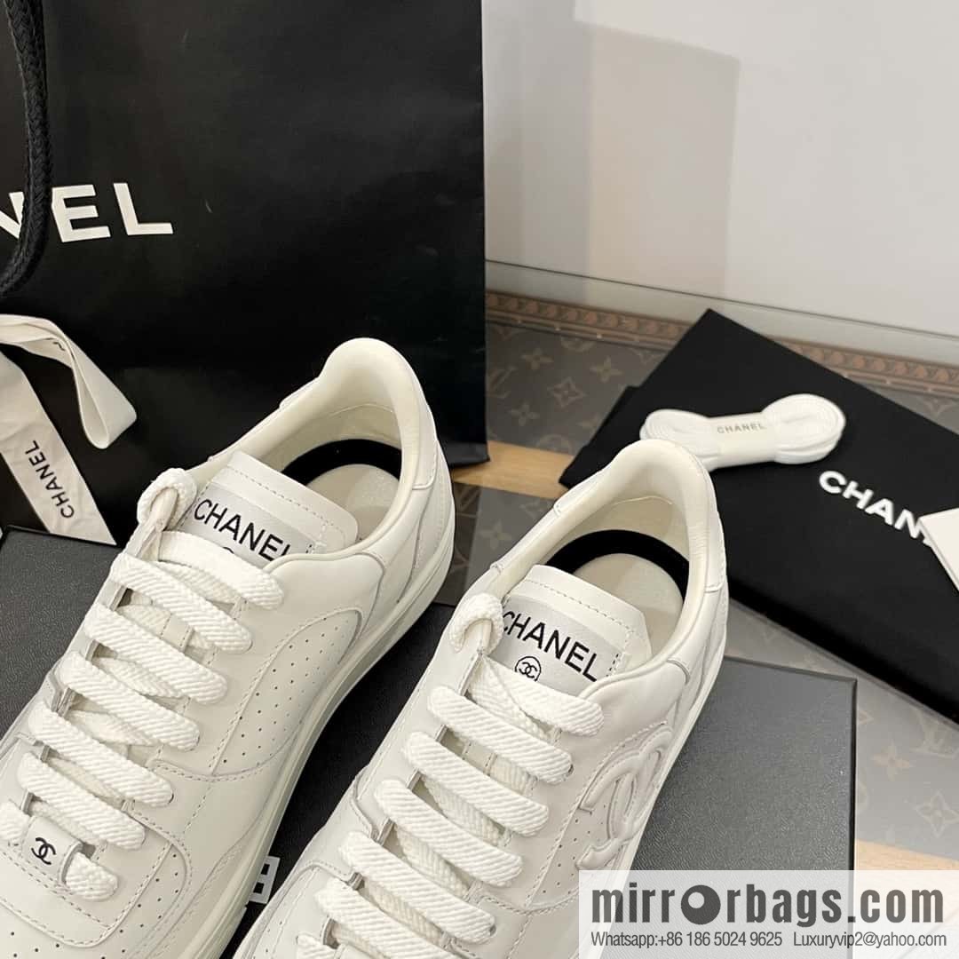 CHANEL Xiaoxiang Air Force One Leisure Sports Little White Shoes G45079