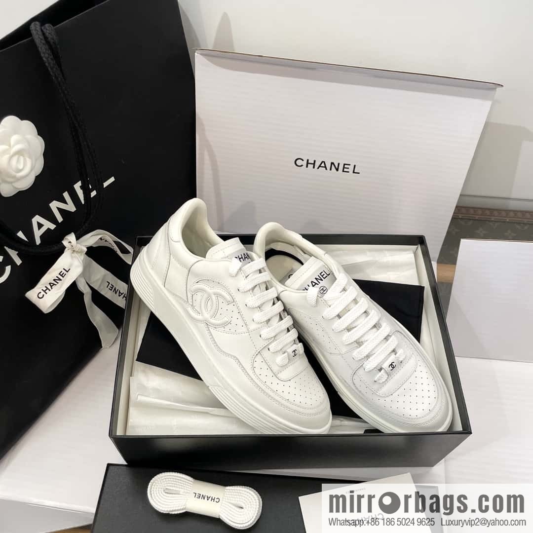 CHANEL Xiaoxiang Air Force One Leisure Sports Little White Shoes G45079