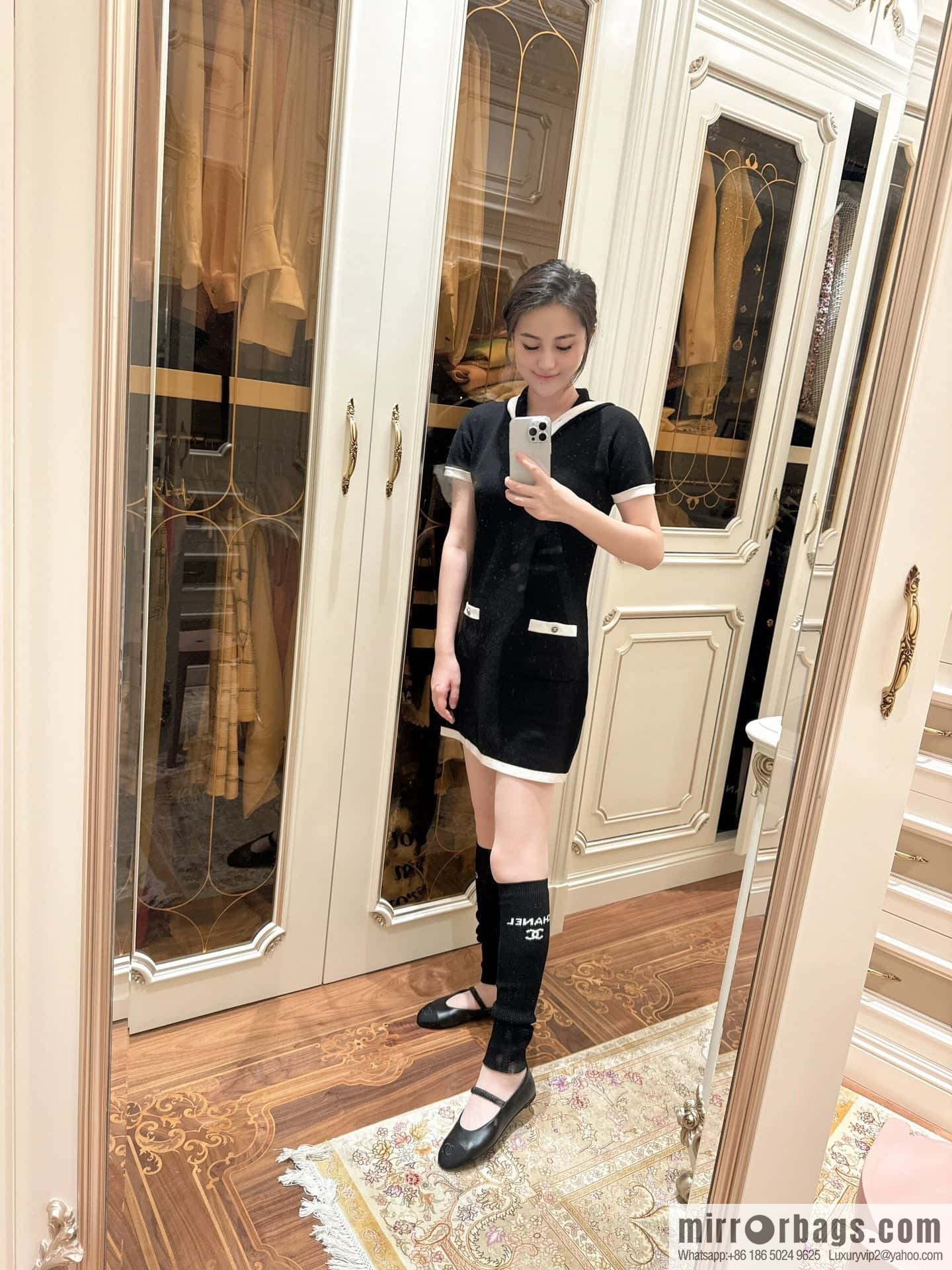 CHANEL Xiaoxiang Early Spring Mary Jane Ballet Shoes