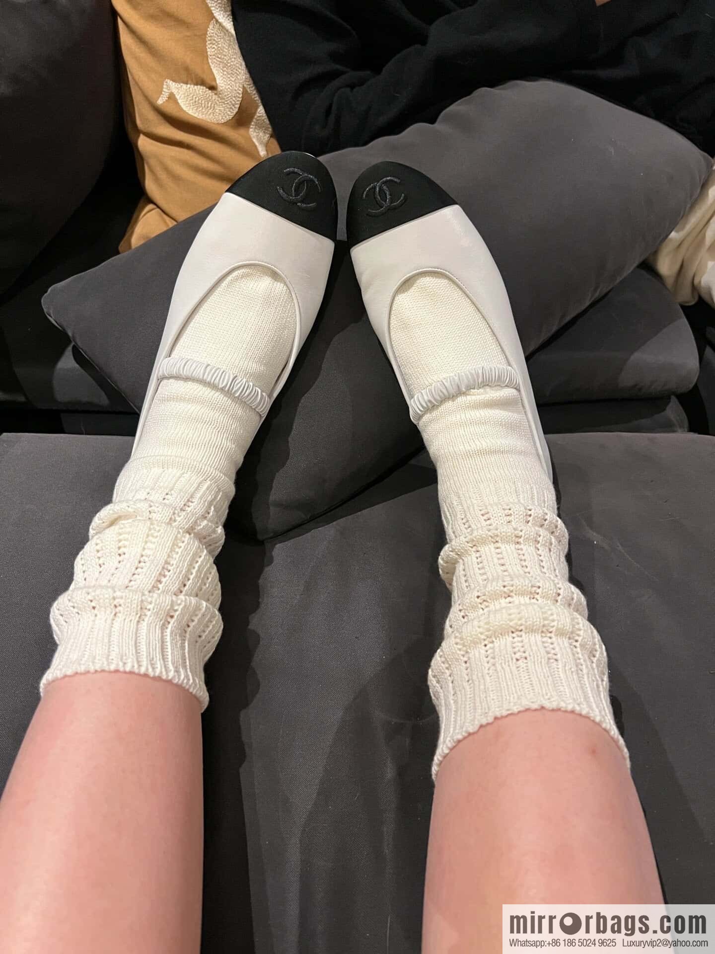 CHANEL Xiaoxiang Early Spring Mary Jane Ballet Shoes