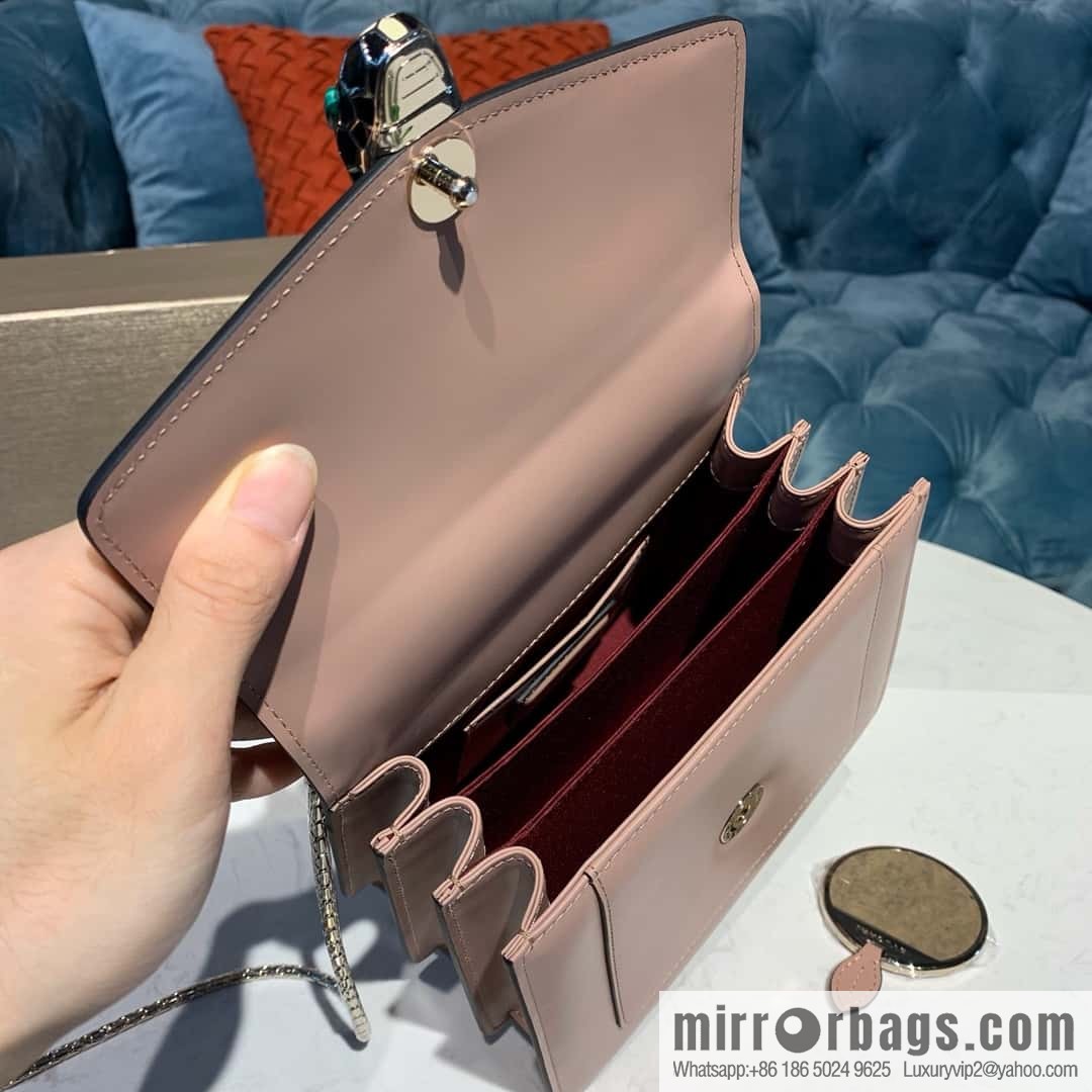 BVLGARI Bulgari Serpenti 20cm Portable 38329 Naked pink