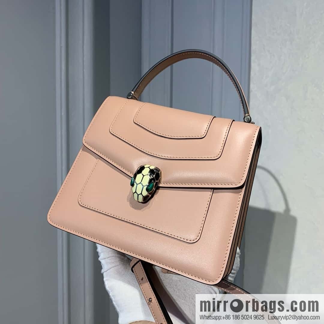 BVLGARI Bulgari Serpenti 20cm Portable 38329 Naked pink