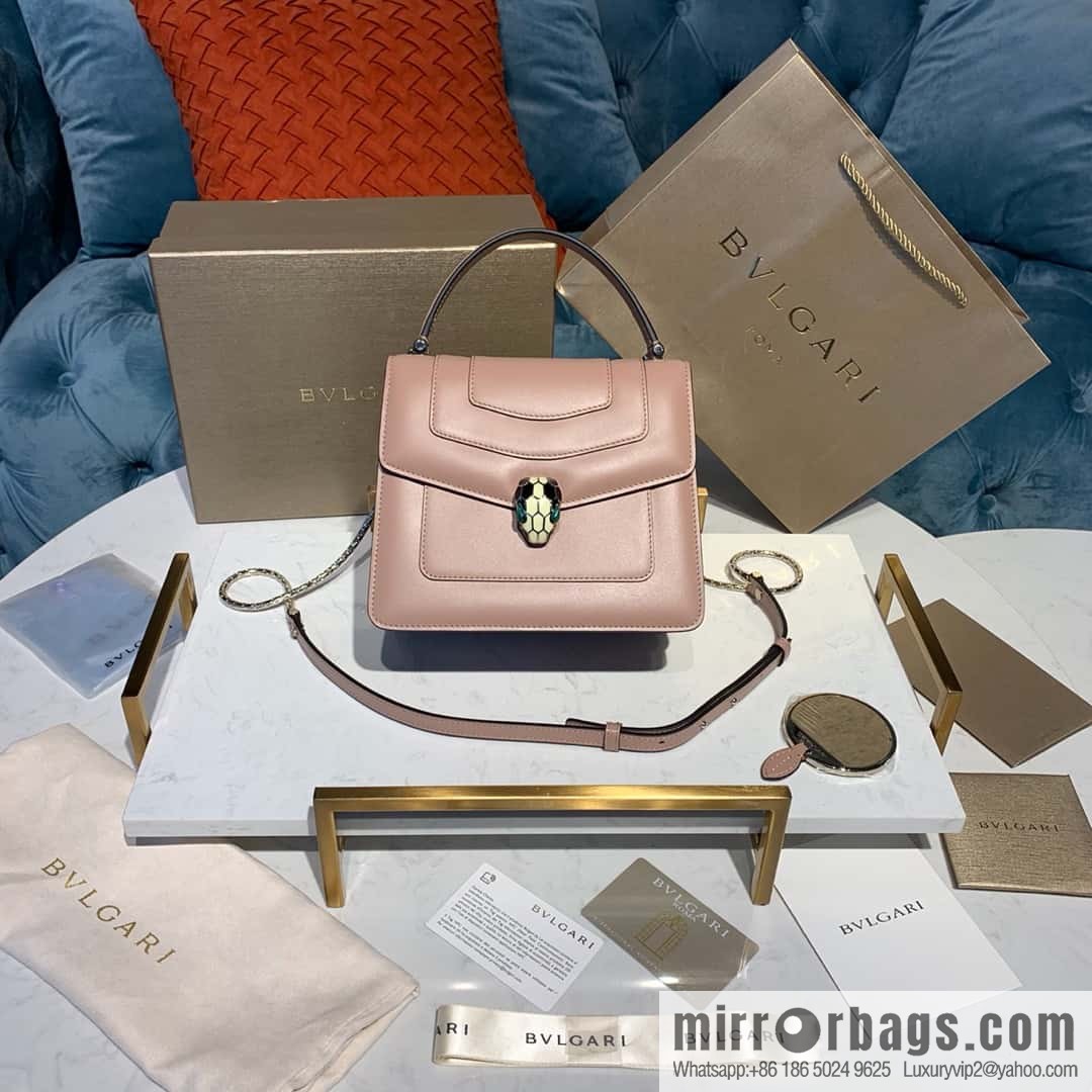 BVLGARI Bulgari Serpenti 20cm Portable 38329 Naked pink