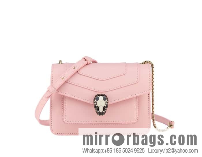 BVLGARI Bulgari Serpenti Forever crossbody bag 289672 Jasmine quartz pink 19CM