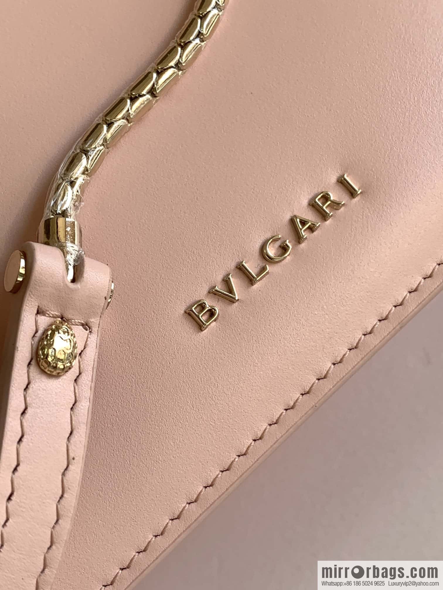 BVLGARI Bulgari Serpenti Forever crossbody bag 289672 Jasmine quartz pink 19CM
