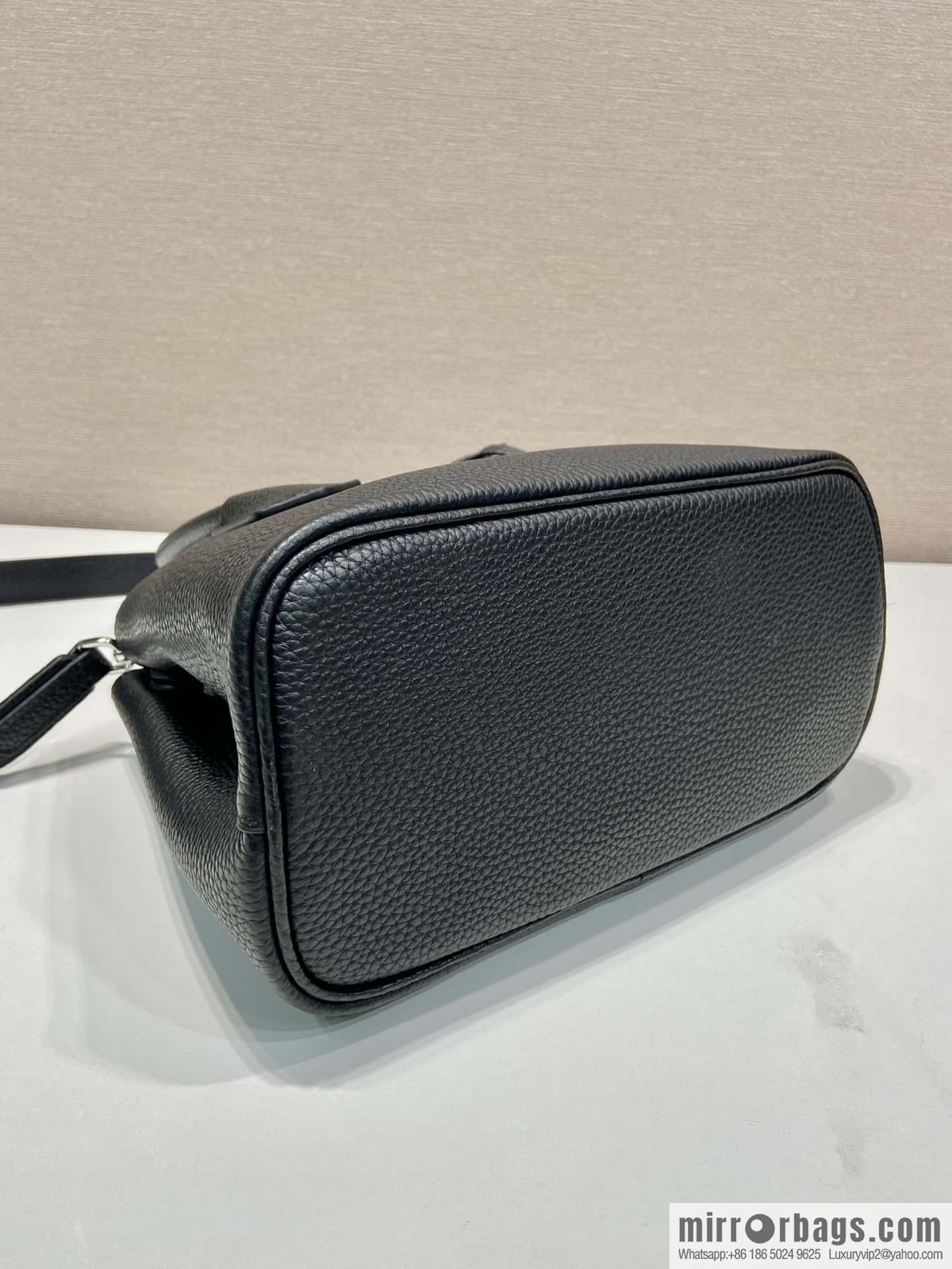 PRADA new shopping bag ๐ 1BG443 suede black