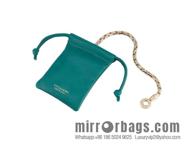 BVLGARI Bulgari SERPENTI BAIA series small shoulder bag 293208 black 27CM