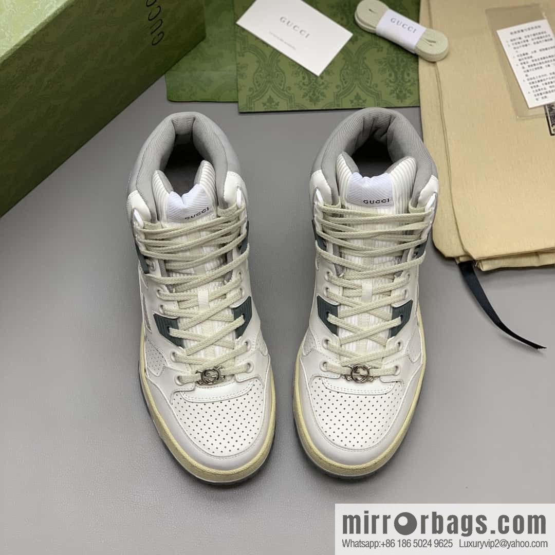GUCCI 🆕💏 couple high-top sports and leisure shoes for men and women