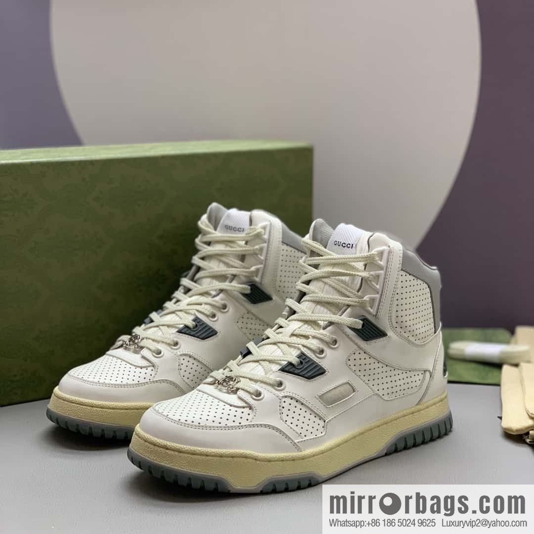 GUCCI 🆕💏 couple high-top sports and leisure shoes for men and women