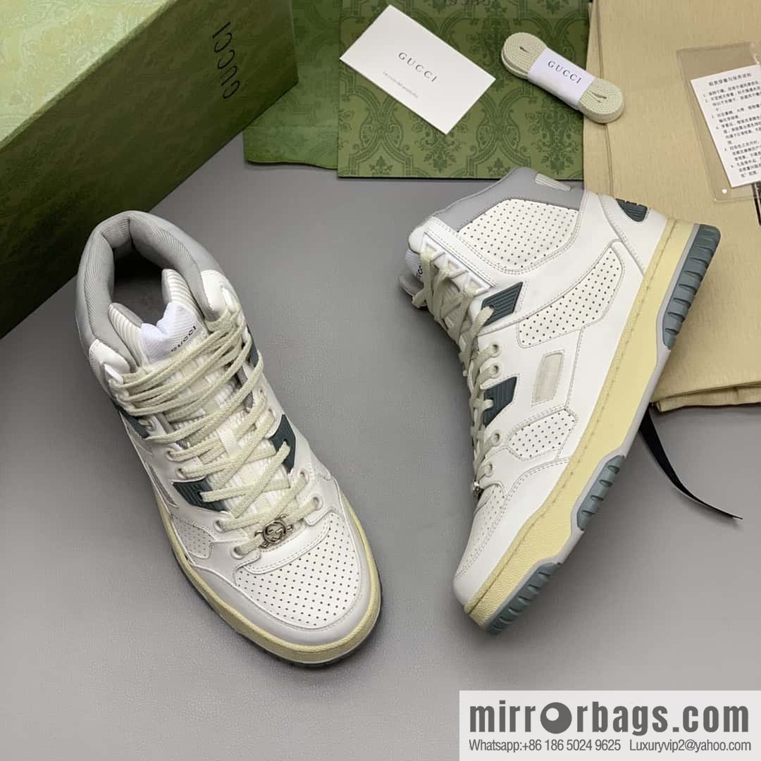 GUCCI 🆕💏 couple high-top sports and leisure shoes for men and women