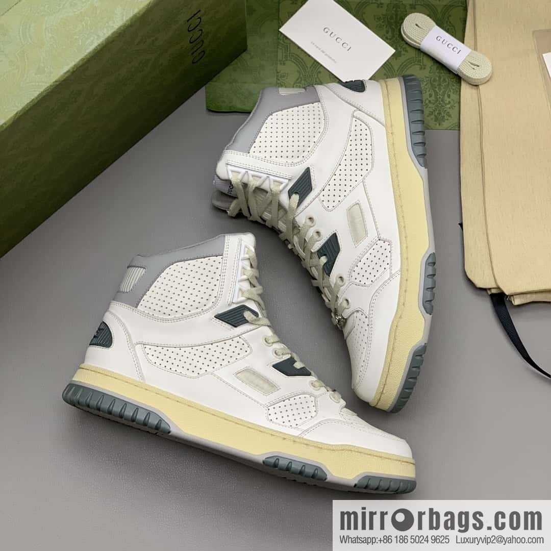 GUCCI 🆕💏 couple high-top sports and leisure shoes for men and women