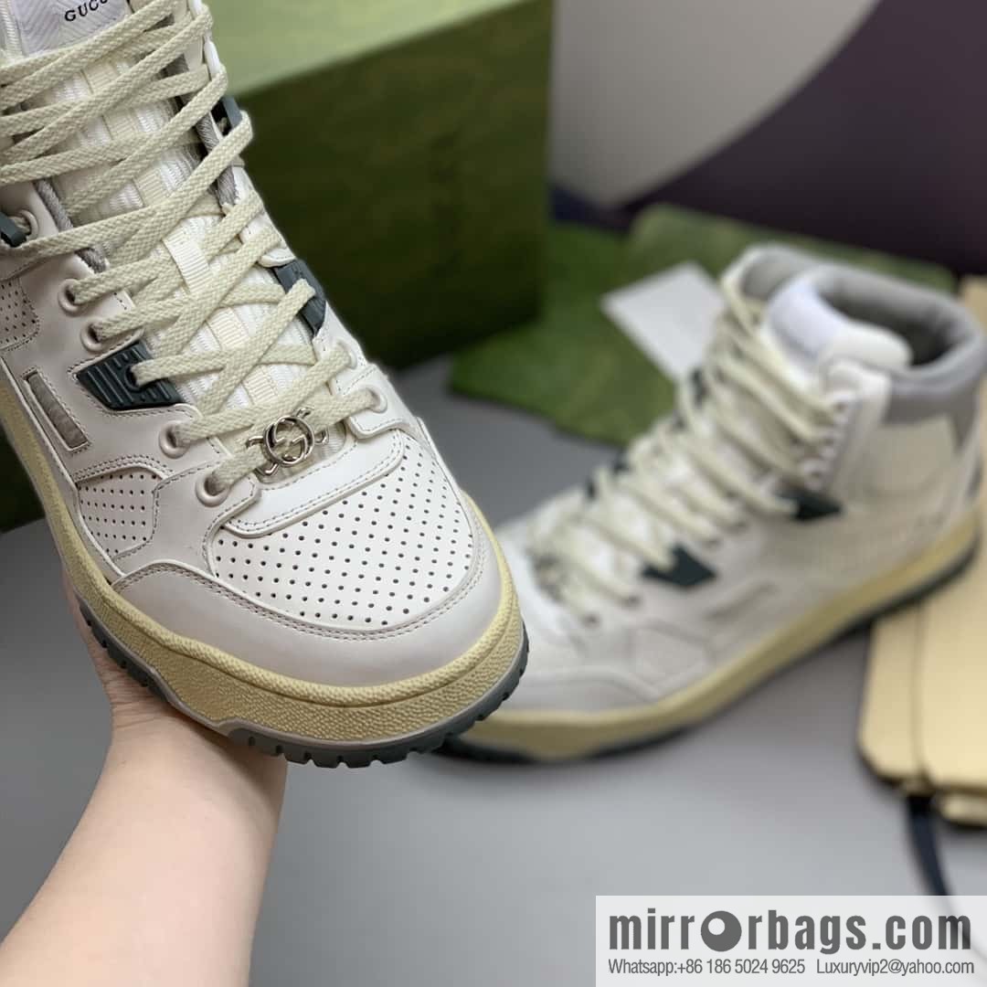 GUCCI 🆕💏 couple high-top sports and leisure shoes for men and women