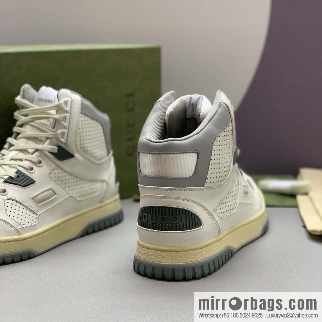 GUCCI 🆕💏 couple high-top sports and leisure shoes for men and women