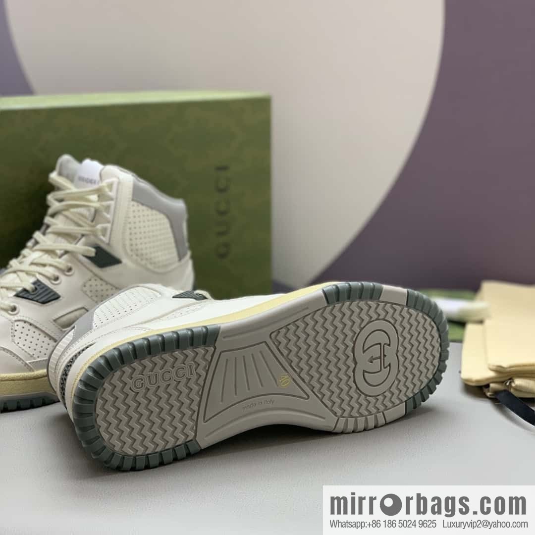 GUCCI 🆕💏 couple high-top sports and leisure shoes for men and women