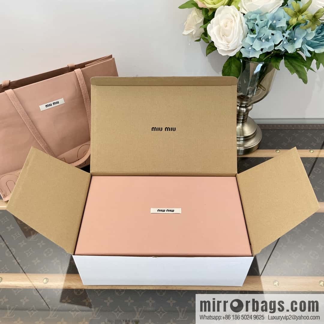 MIUMIU Miao Miao Old dirty platform sports little white shoes