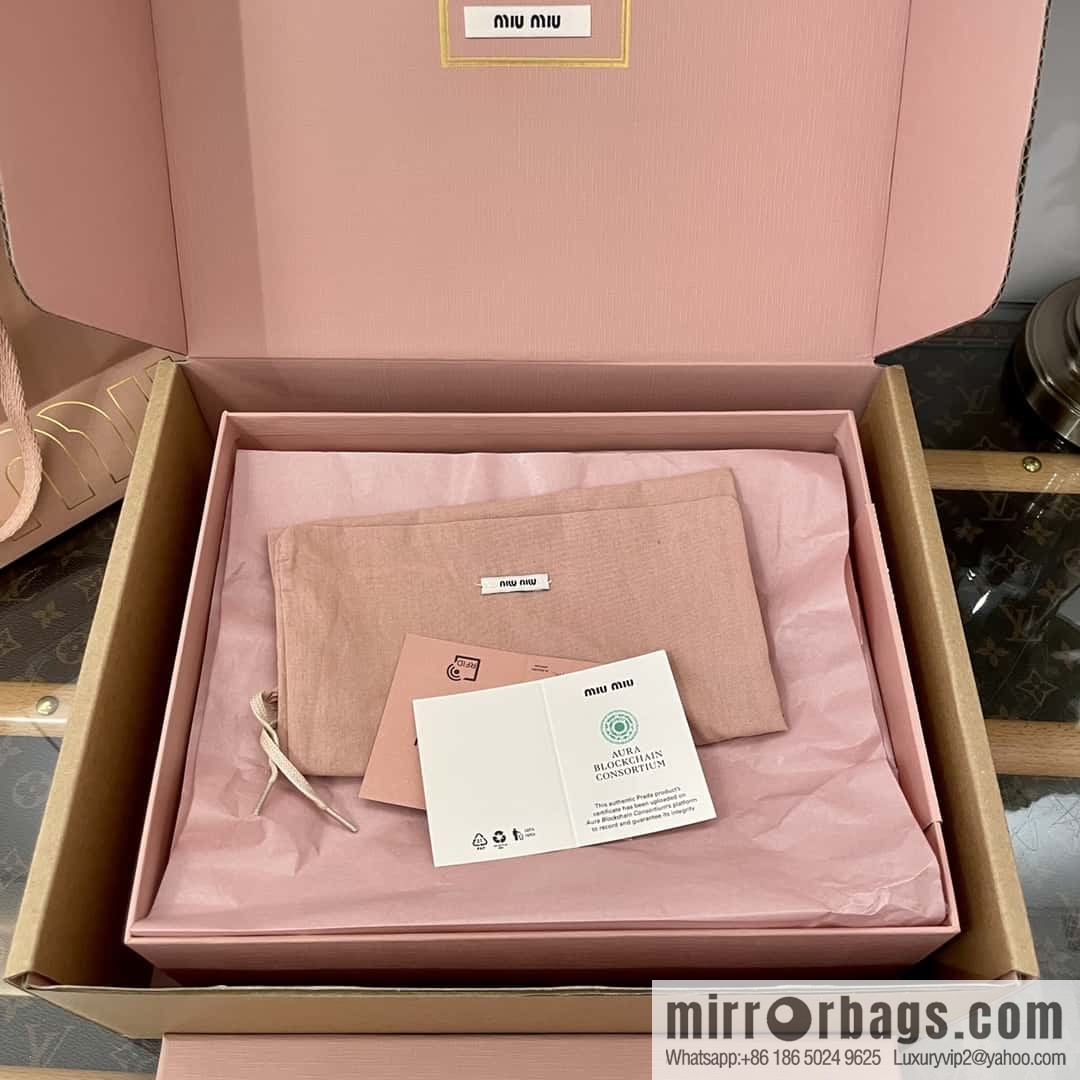 MIUMIU Miu Miu spring and summer platform casual white shoes