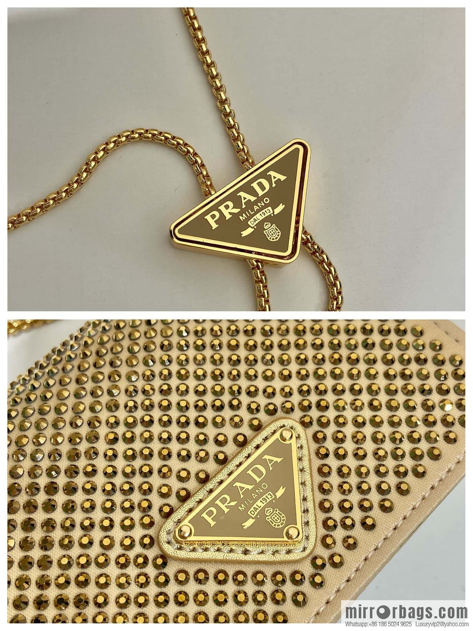 PRADA 🎉 necklace 🎉 1MR024 gold