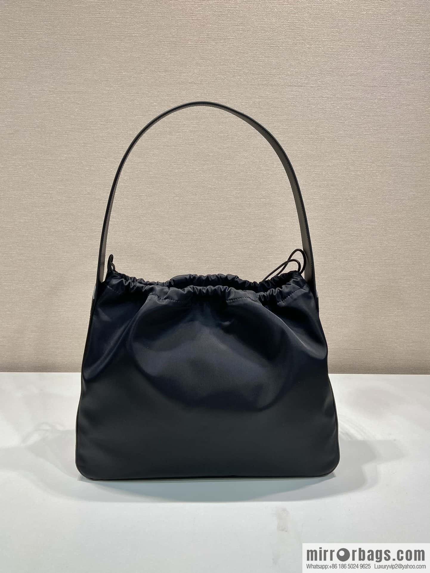 PRADA ๐ Drawstring Underarm Bag ๐ B6250 Large/Medieval Bag
