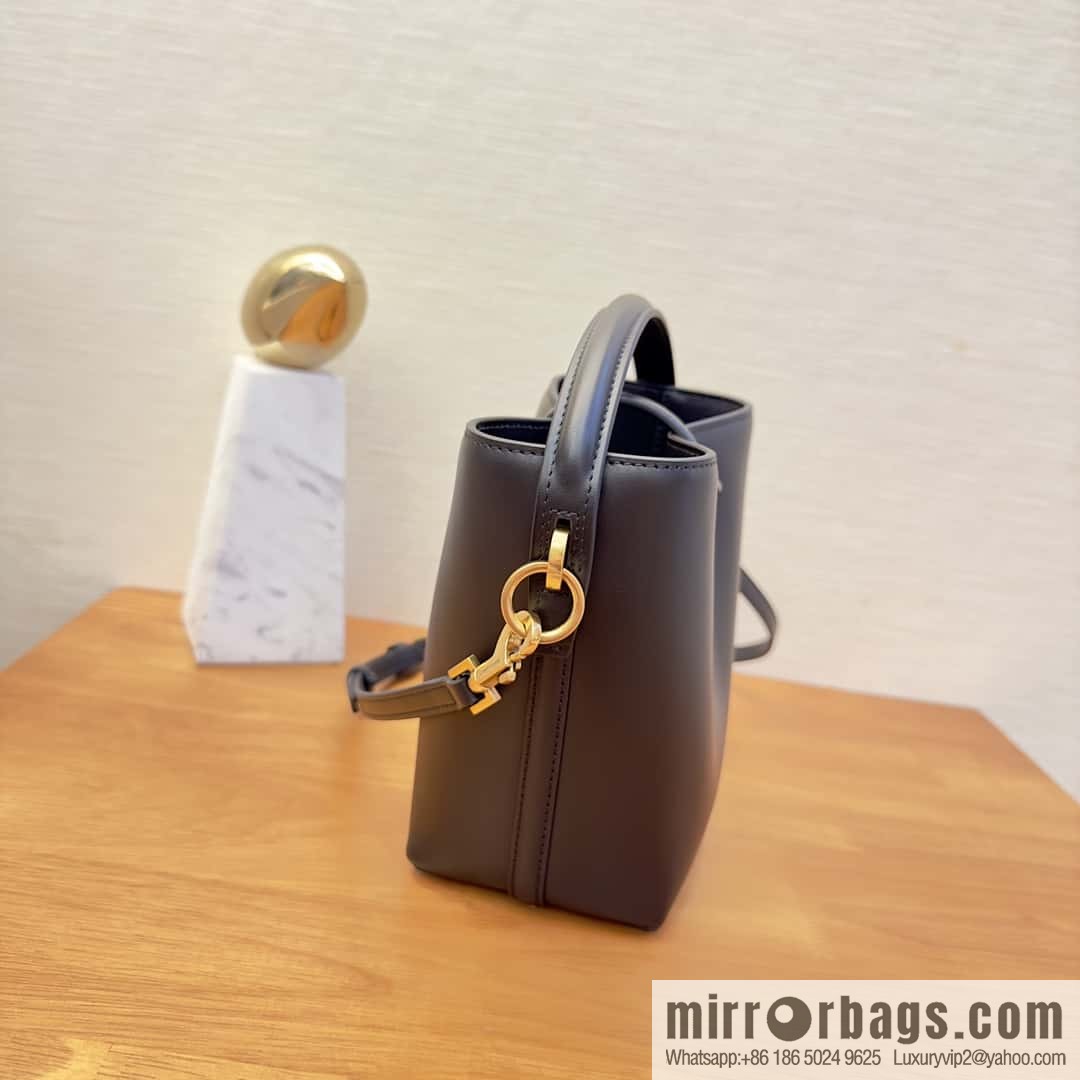 SAINT LAURENT YSL YSL summer new model YSL glossy leather (fabric) _ mini bucket bag 765870