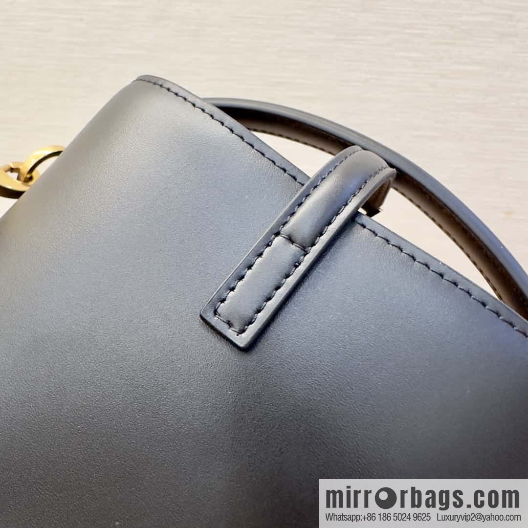 SAINT LAURENT YSL YSL summer new model YSL glossy leather (fabric) _ mini bucket bag 765870