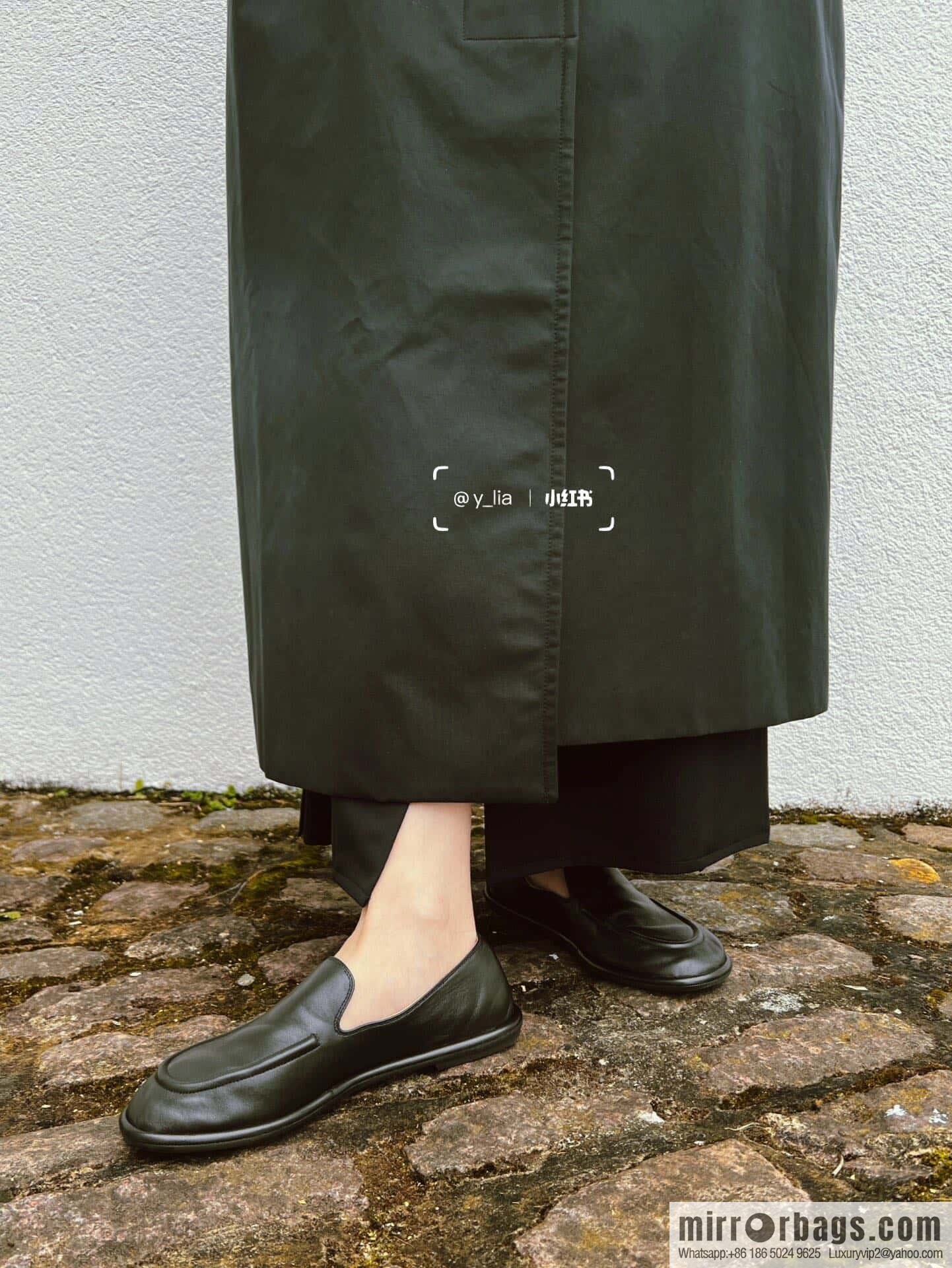 𝐓𝐇𝐄 𝐑𝐎𝐖|𝟐𝟎𝟐𝟑 black flat loafers