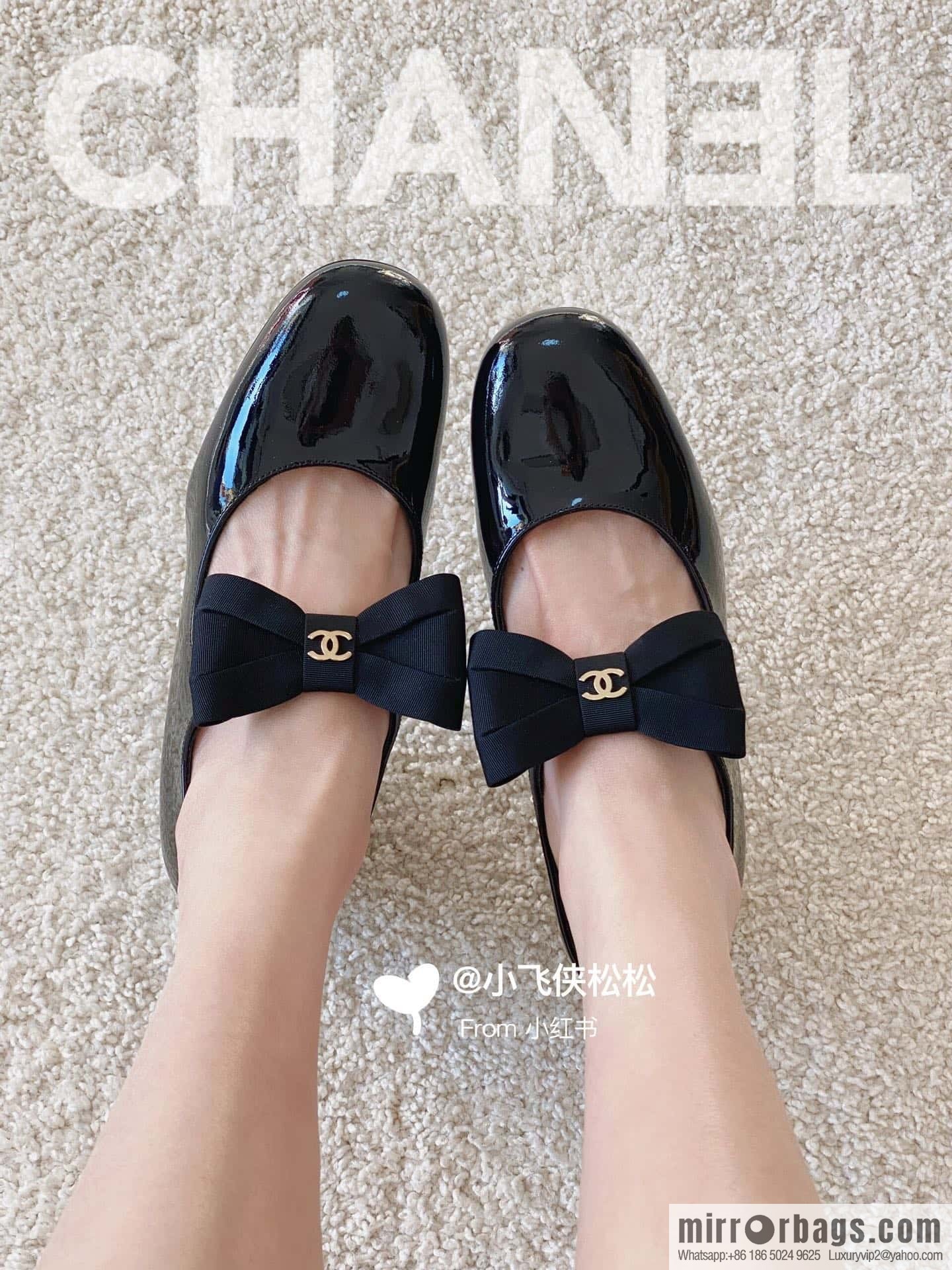 CHANEL Xiaoxiang Bow 🎀 Mary Jane high heels