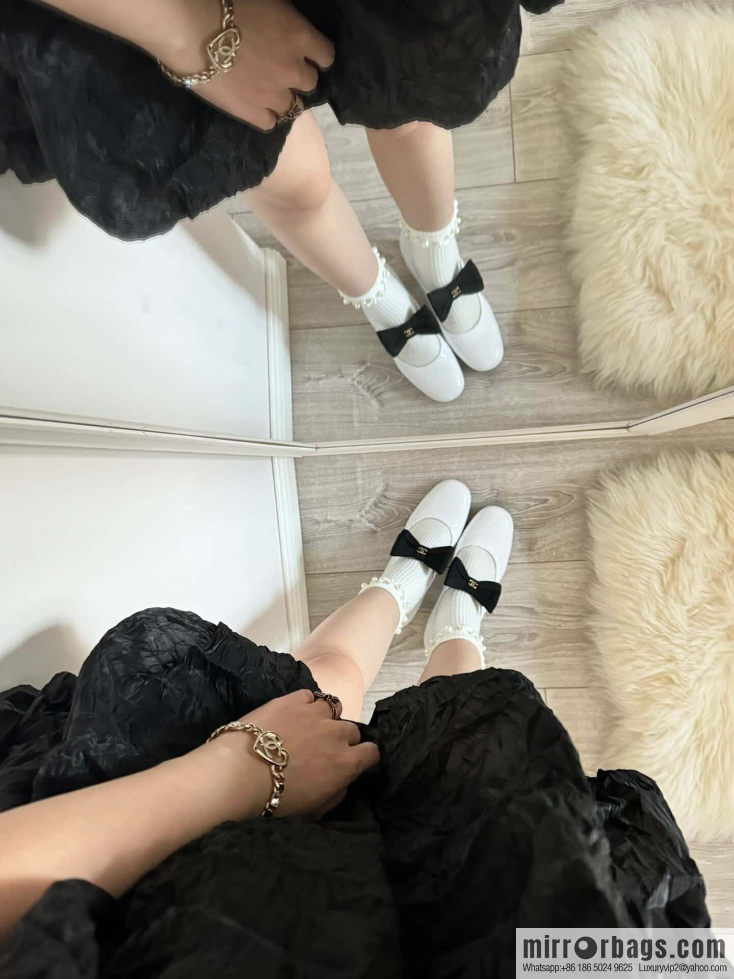 CHANEL Xiaoxiang Bow 🎀 Mary Jane high heels