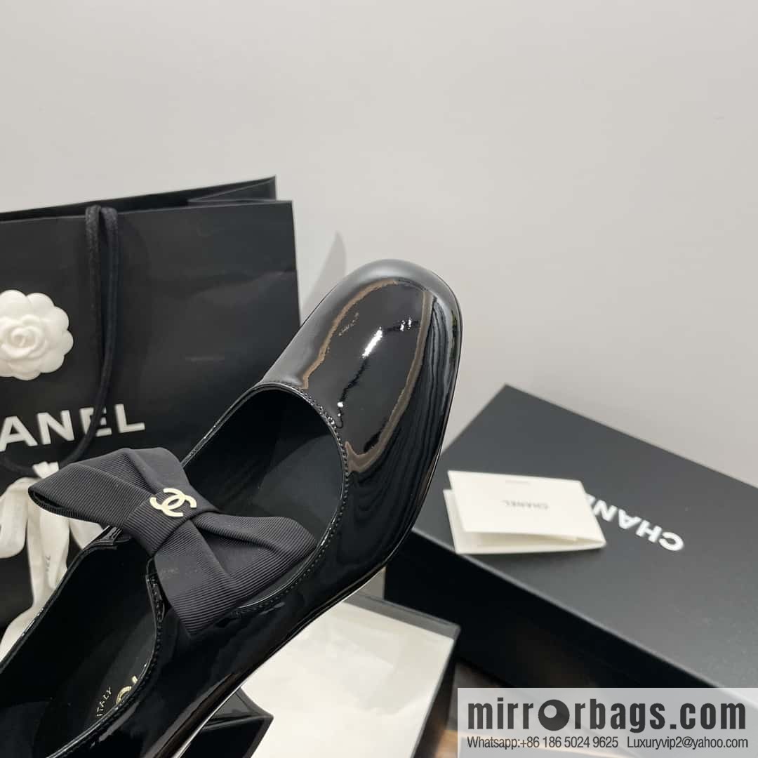 CHANEL Xiaoxiang Bow 🎀 Mary Jane high heels
