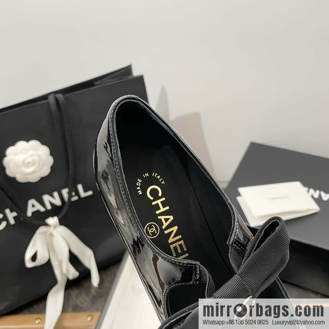 CHANEL Xiaoxiang Bow 🎀 Mary Jane high heels