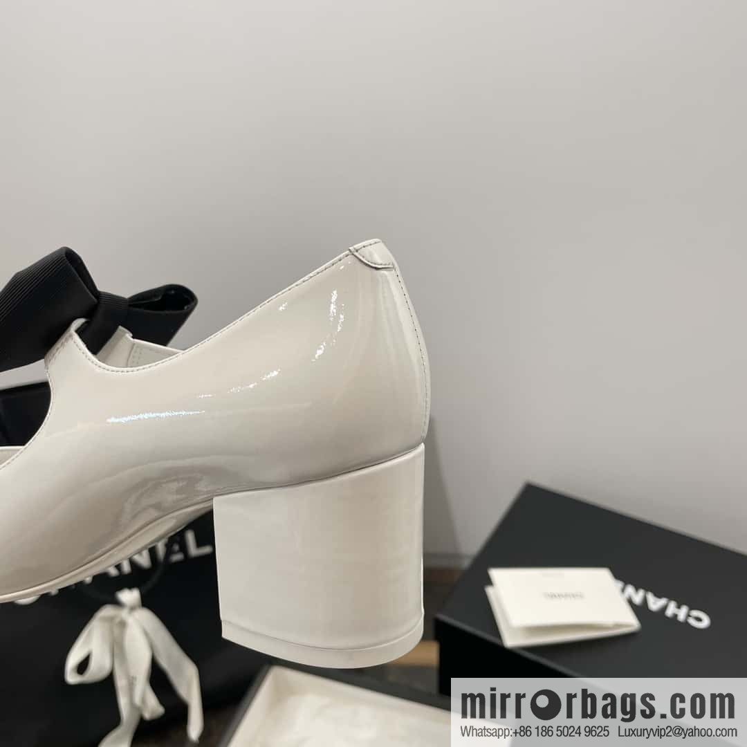 CHANEL Xiaoxiang Bow 🎀 Mary Jane high heels
