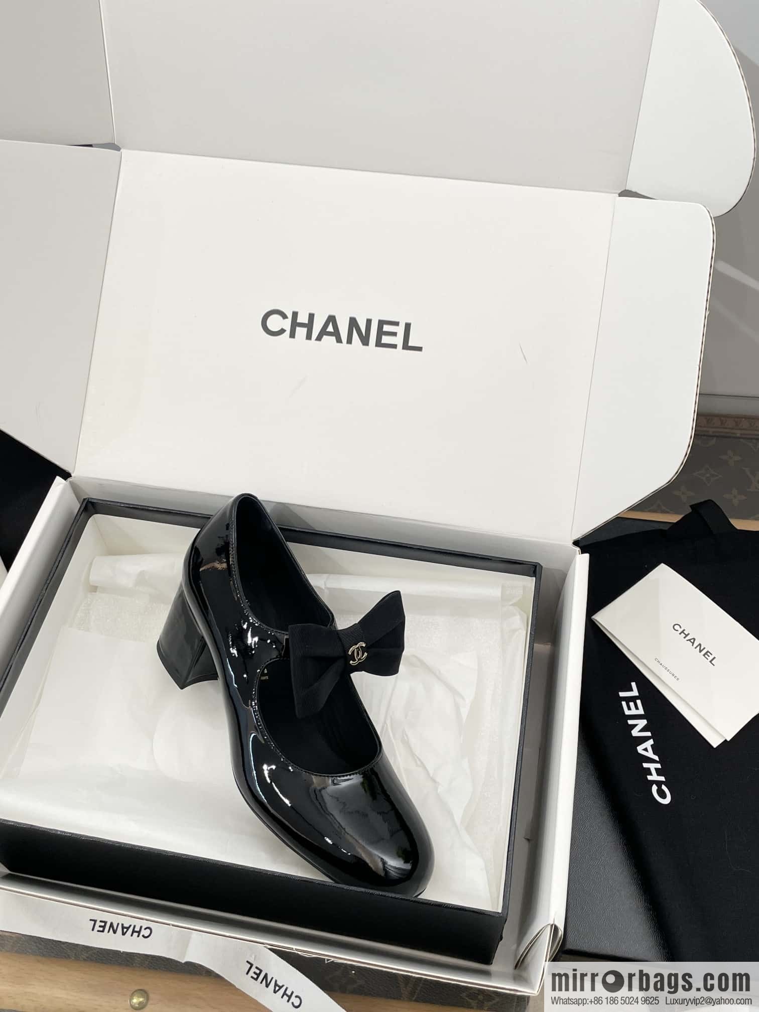 CHANEL Xiaoxiang Bow 🎀 Mary Jane high heels