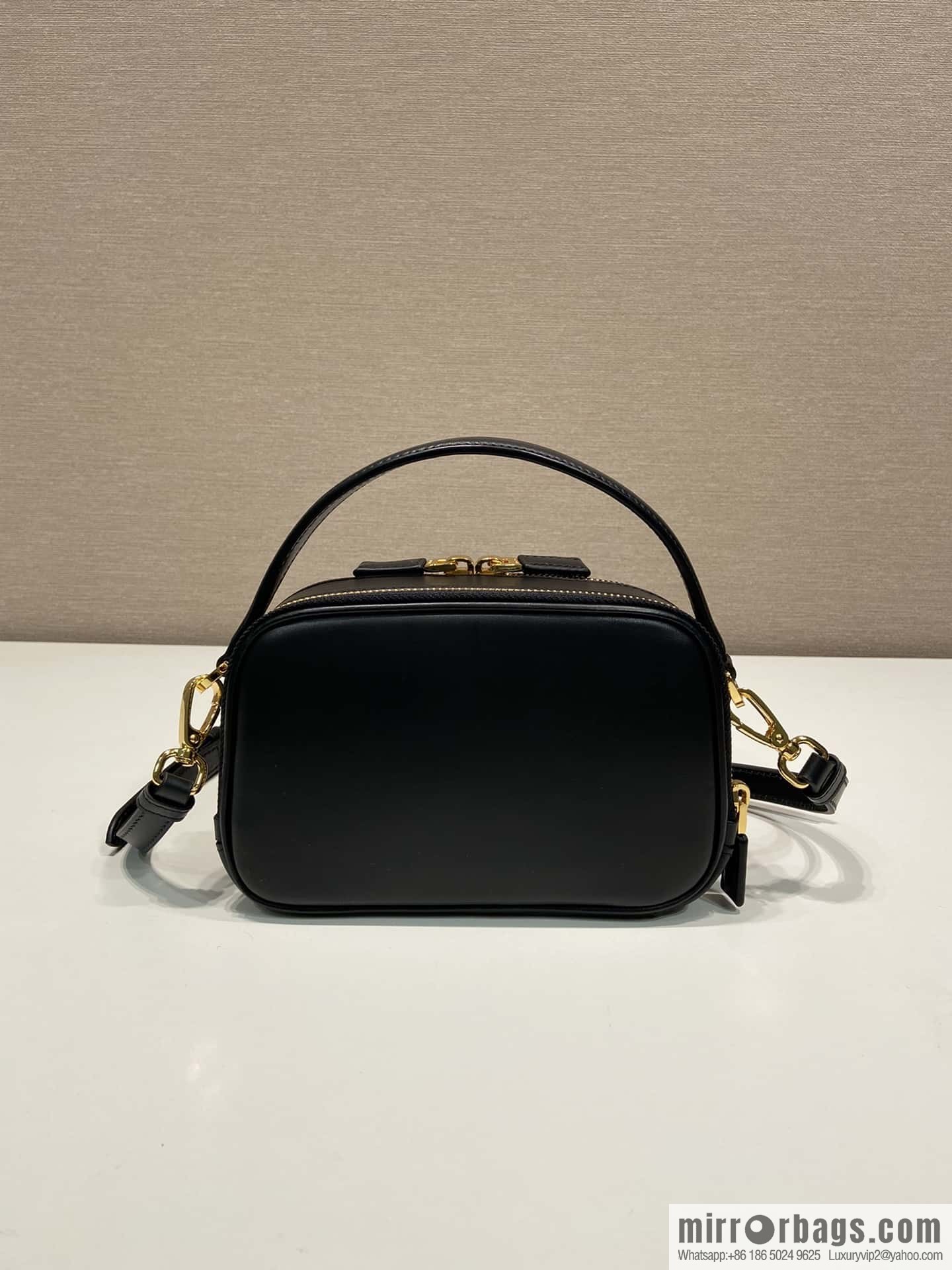 PRADA new mini handbag 1BH203 black