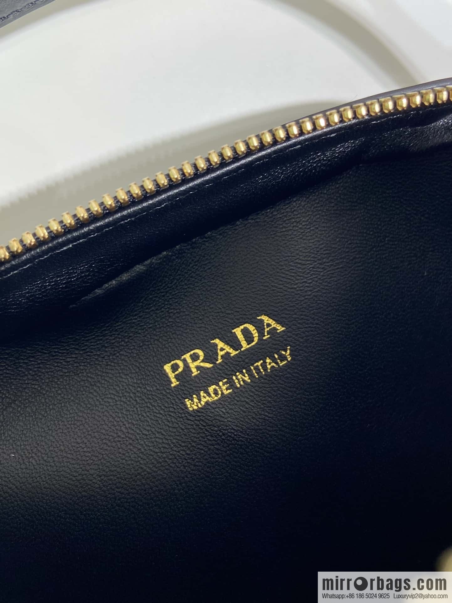 PRADA new mini handbag 1BH203 black